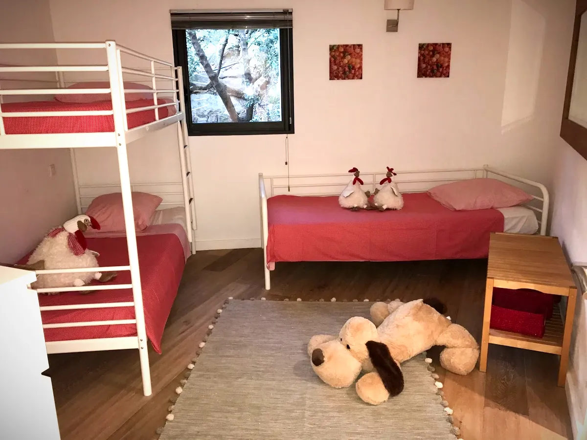 La chambre enfants et ses lits superposés